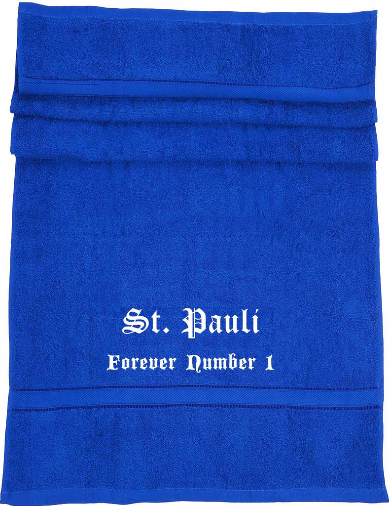 St. Pauli - Forever Number 1; Städte Badetuch; rot