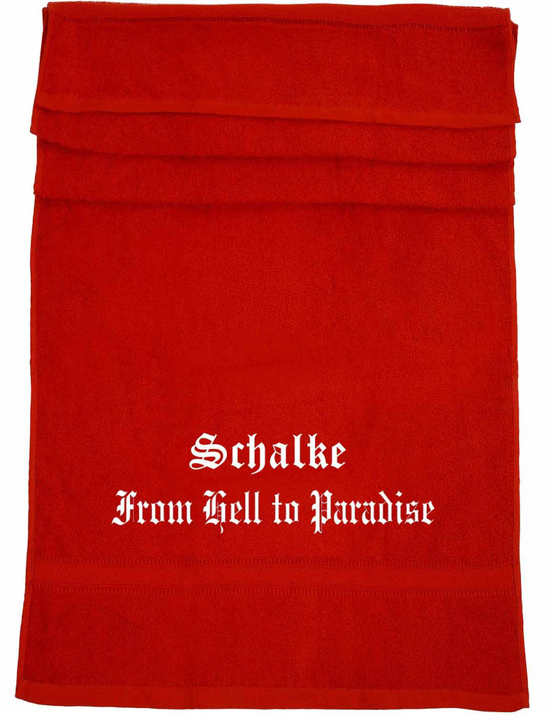 Schalke From hell to paradise; Badetuch