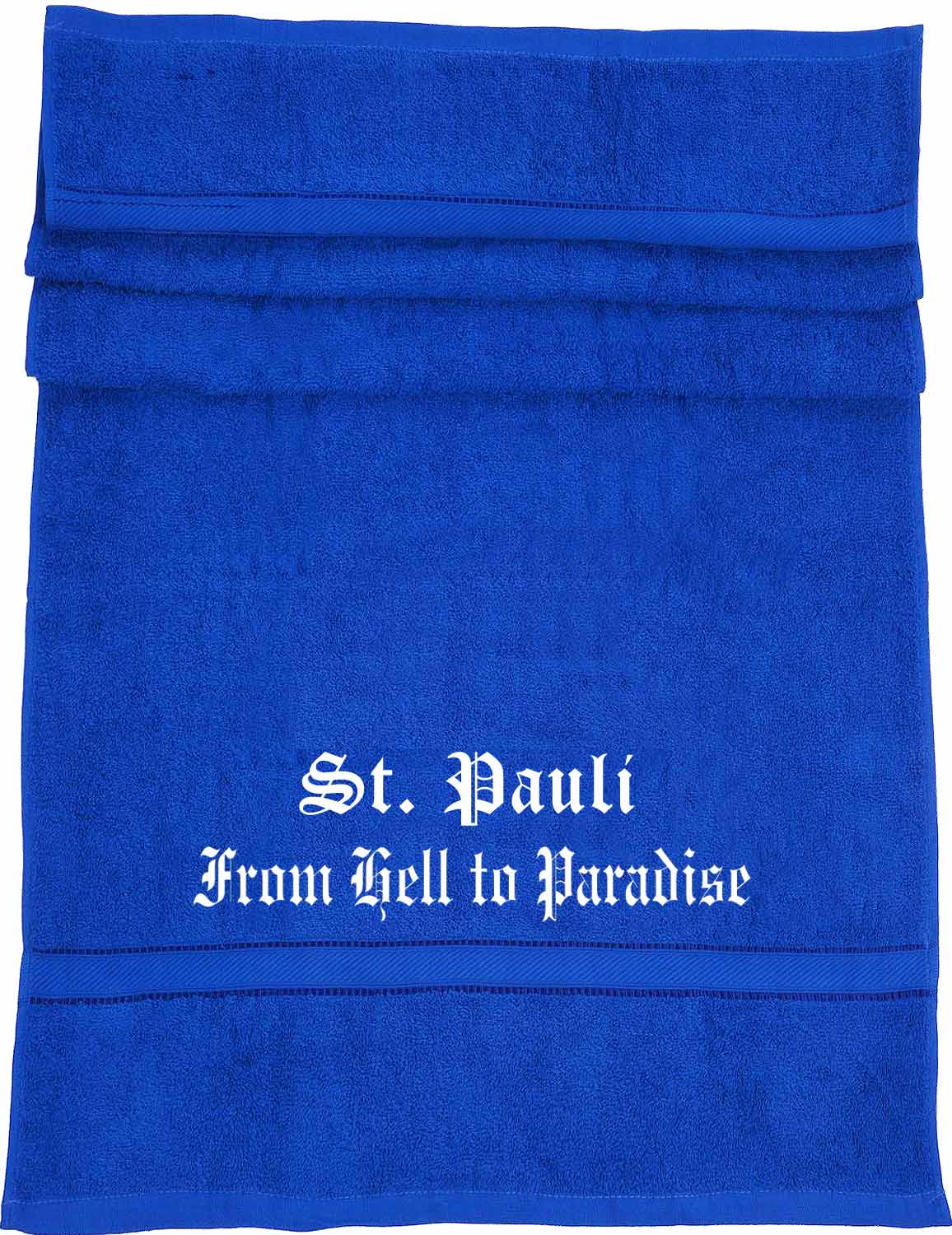 St. Pauli From hell to paradise; Badetuch – Shirtshop Saar