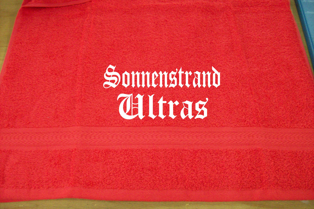 Sonnenstrand Ultras; Städte Handtuch