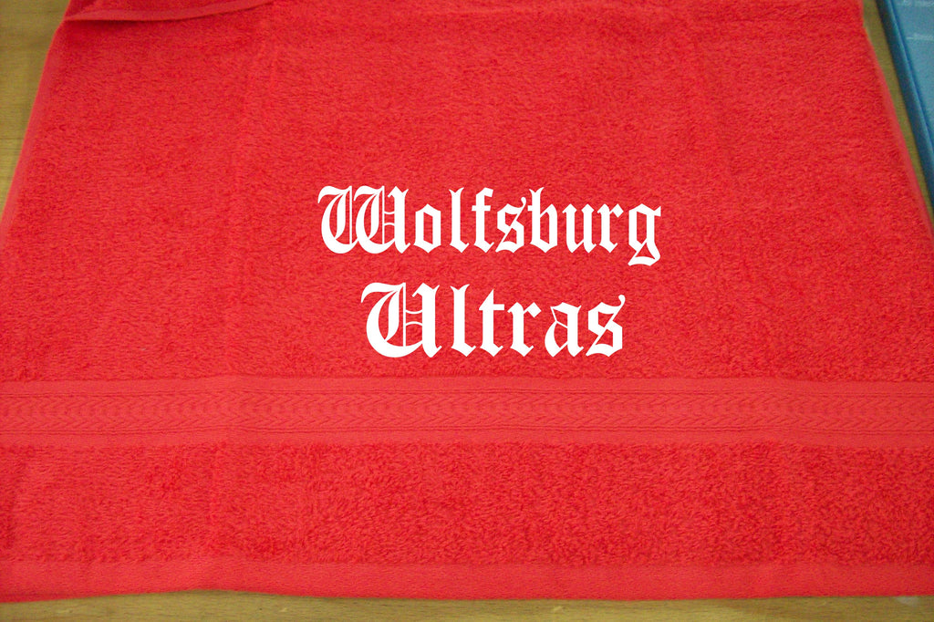 Wolfsburg Ultras; Städte Handtuch