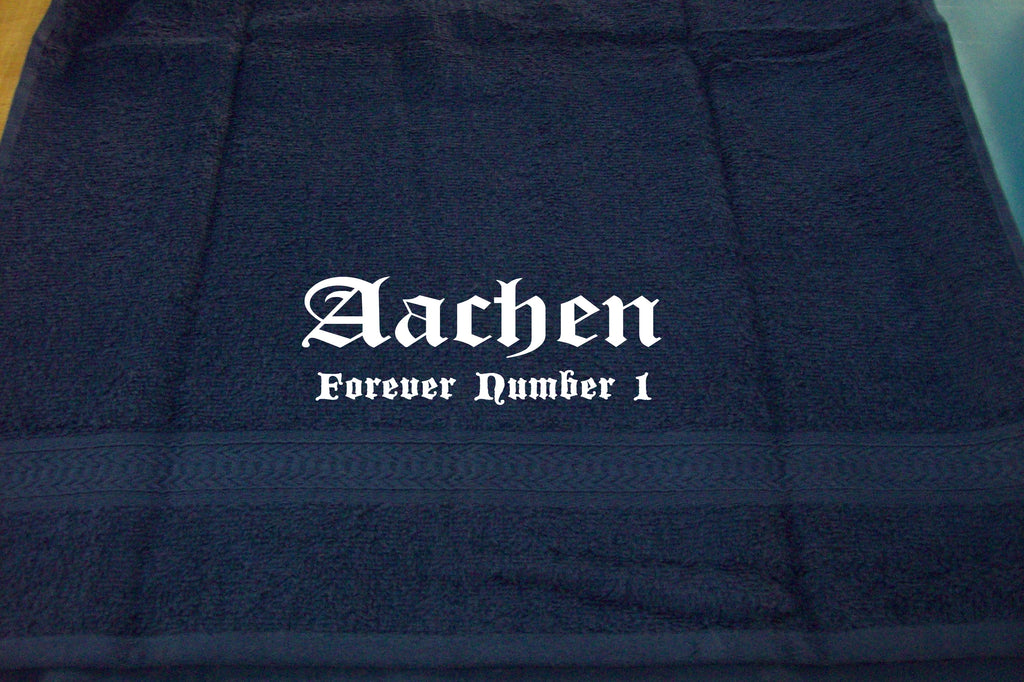 Aachen Forever Number 1 Handtuch