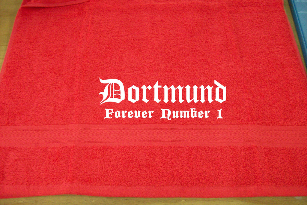 Dortmund - Forever Number 1; Städte Handtuch