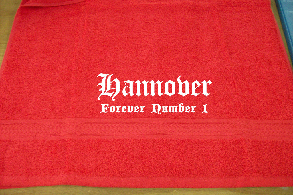 Hannover - Forever Number 1; Städte Handtuch