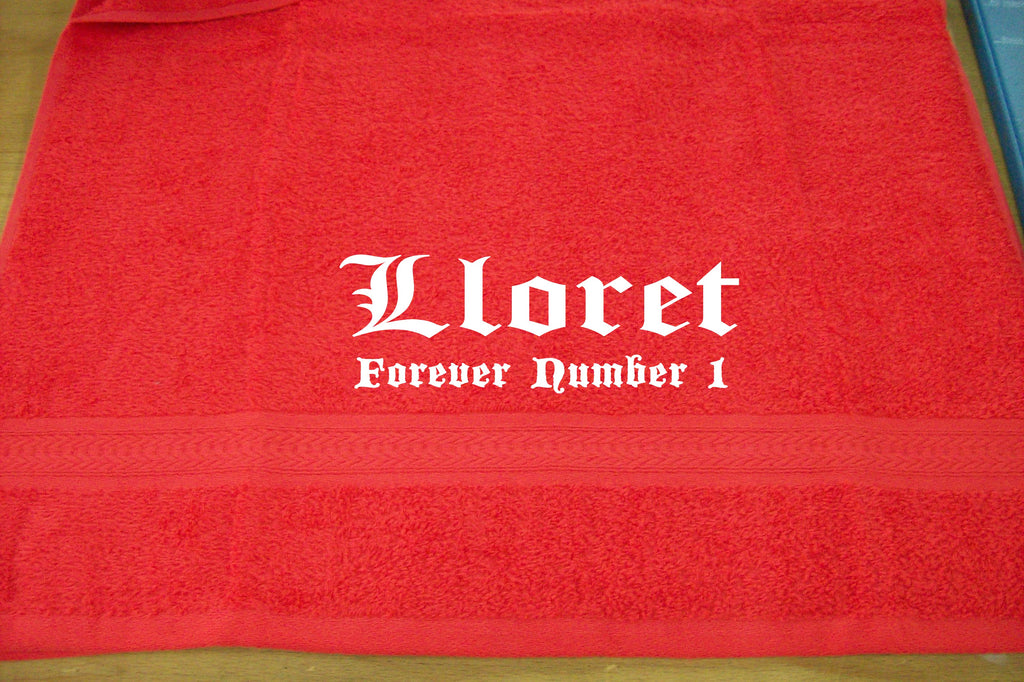 Lloret - Forever Number 1; Städte Handtuch